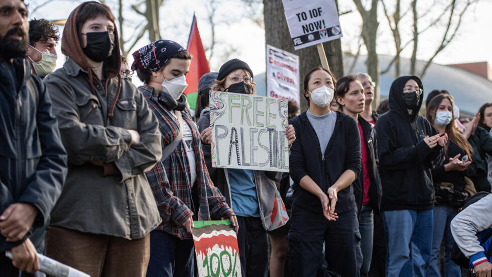 Affrontements et interpellations sur les campus américains lors de mobilisations en soutien à Gaza