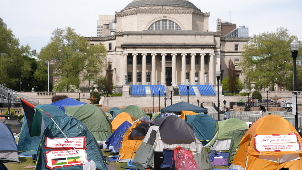 Après les mobilisations pour Gaza, l'université Columbia annule sa cérémonie de remise de diplômes