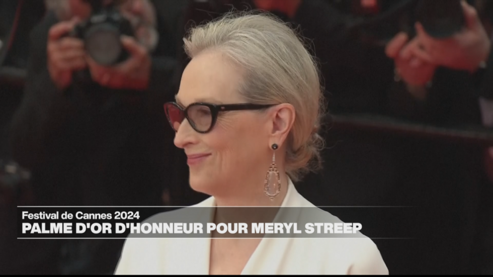 Chronique de Cannes : Meryl Streep très émue pour sa Palme d'or d'honneur