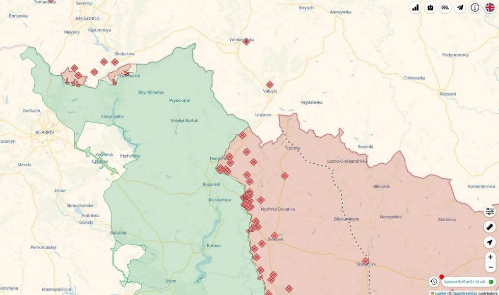 Offensive russe sur Kharkiv: “les civils sont habitués, s’ils évacuent, c’est que c’est tendu"