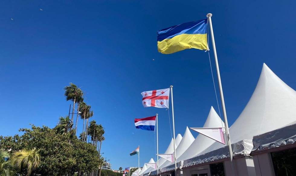 Au Festival de Cannes aussi, les Ukrainiens continuent à se battre