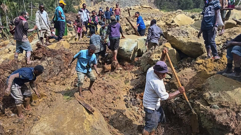 En Papouasie-Nouvelle-Guinée, plus de 2 000 personnes ensevelies par un glissement de terrain