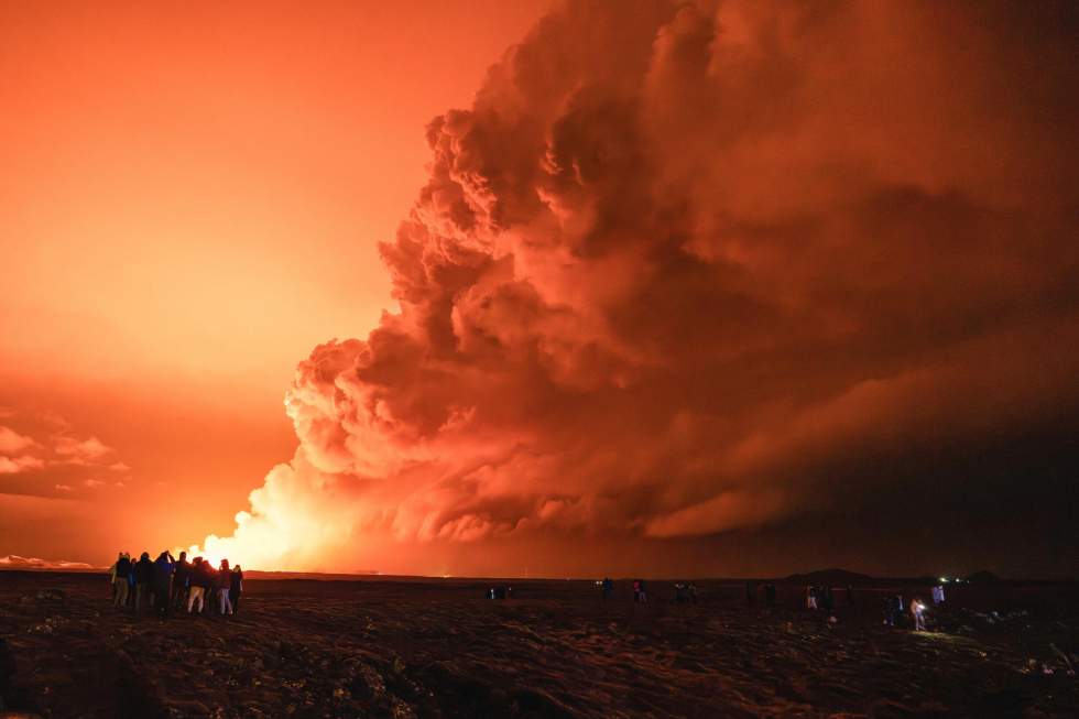 Islande : une nouvelle éruption volcanique sur la péninsule de Reykjanes