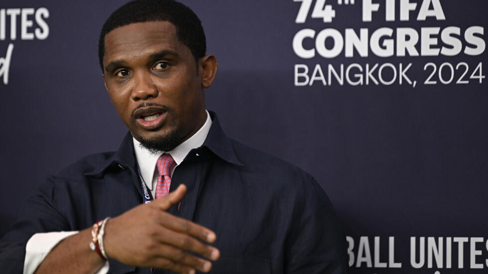 Football : Samuel Eto'o s'"excuse" et maintient le sélectionneur belge Marc Brys à la tête des Lions