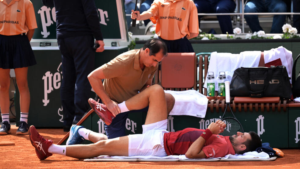 Roland-Garros : Novak Djokovic déclare forfait pour son quart de finale