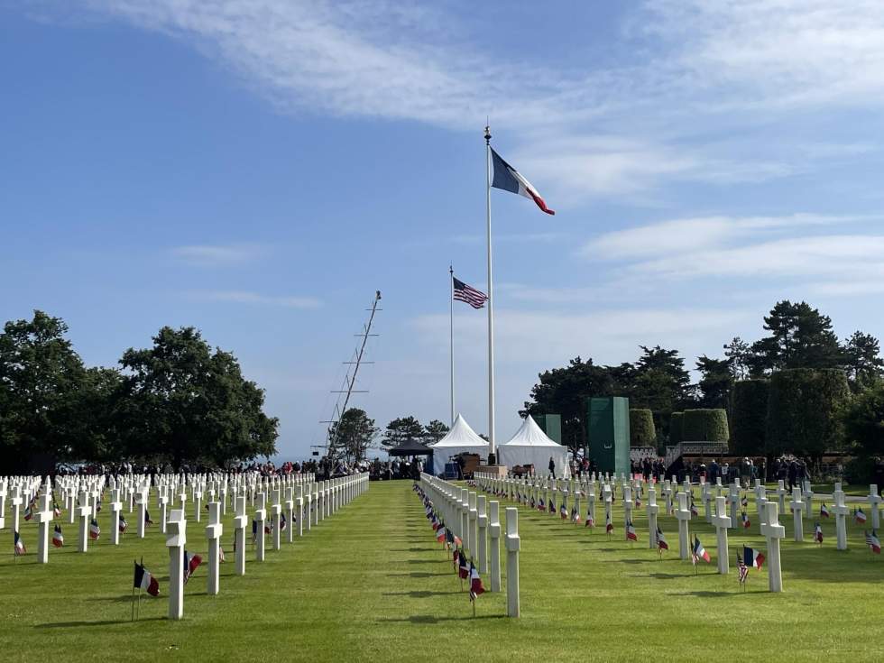 "Les honorer pour toujours" : en Normandie, un hommage aux derniers vétérans du Débarquement "Les honorer pour toujours" : en Normandie, un hommage aux derniers vétérans du Débarquement