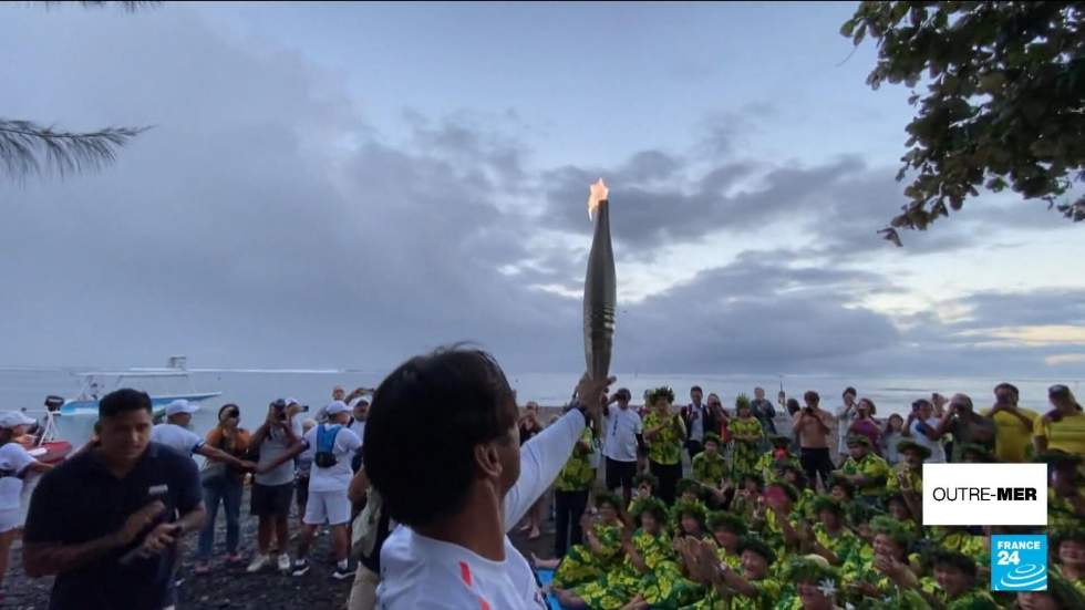 La flamme olympique parcourt les Outre-mer