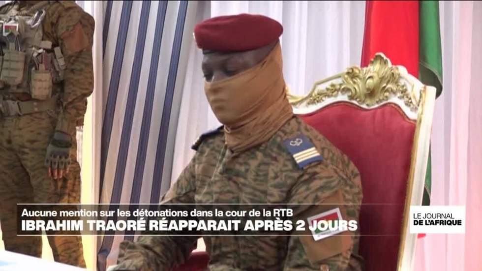 Après 2 jours de confusion, Ibrahim Traoré réapparaît sur les antennes de la RTB