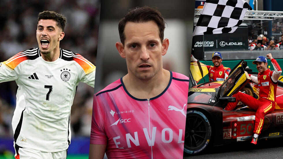 L'Allemagne déroule, Lavillenie n'y arrive pas, Ferrari à la fête... Les infos sport du week-end L'Allemagne déroule, Lavillenie n'y arrive pas, Ferrari à la fête... Les infos sport du week-end