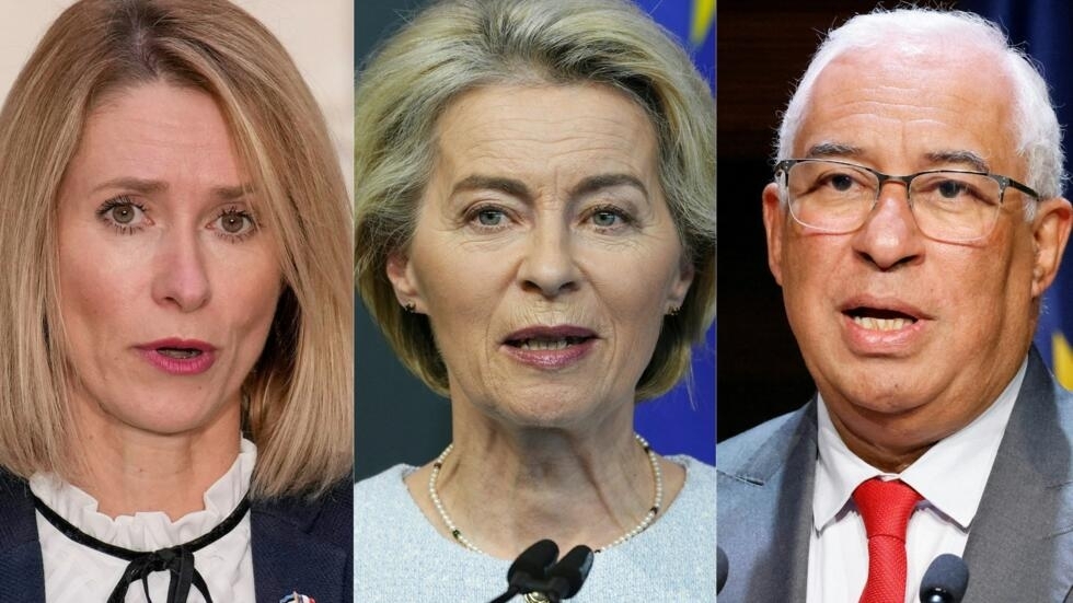 Ursula von der Leyen, Antonio Costa et Kaja Kallas nommés aux postes-clés de l'UE