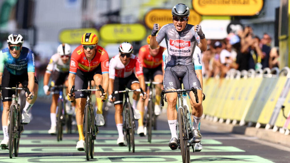 Tour de France : insatiable, le Belge Jasper Philipsen remporte sa troisième victoire Tour de France : insatiable, le Belge Jasper Philipsen remporte sa troisième victoire