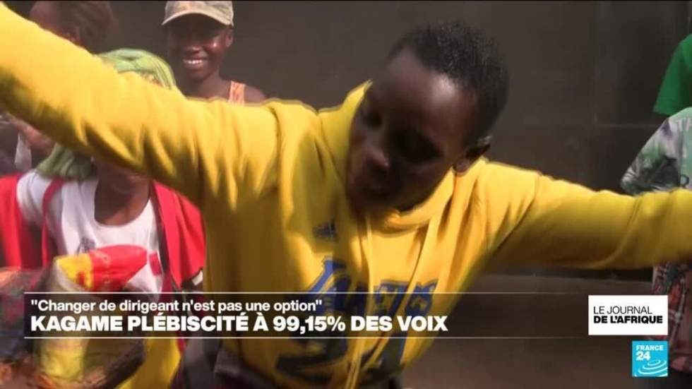 Rwanda : Kagame plébiscité à 99,15% des voix