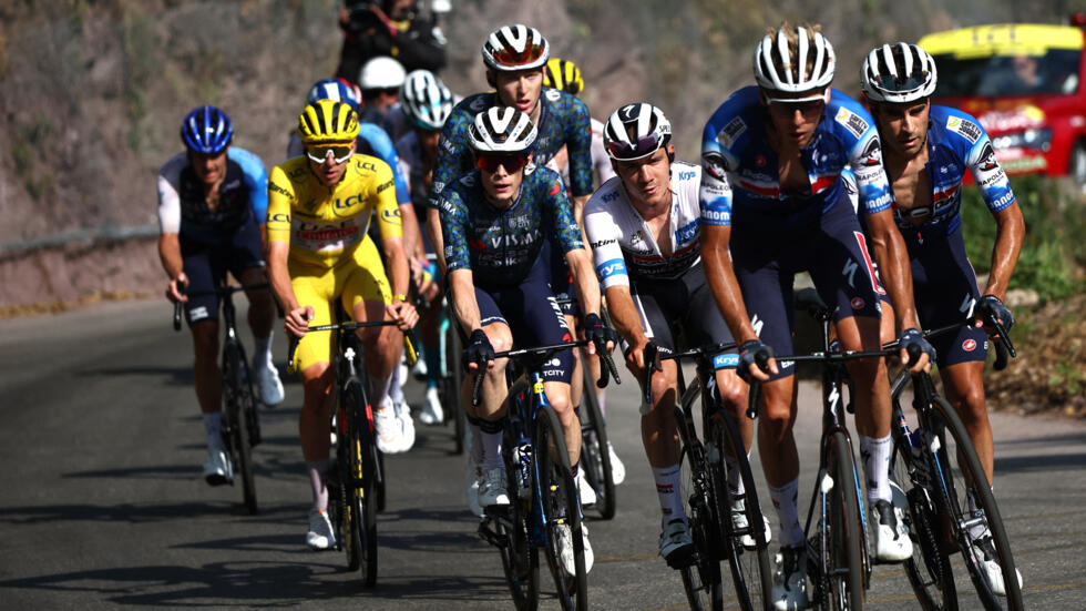Tour de France : encore une victoire devant Vingegaard pour Pogacar Tour de France : encore une victoire devant Vingegaard pour Pogacar