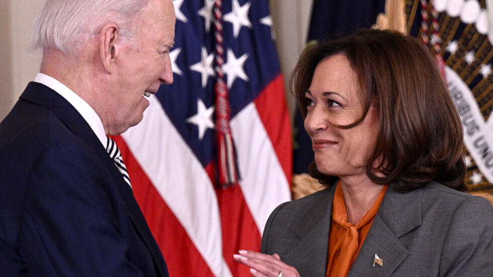 🔴 En direct : premier discours à la Maison Blanche pour Kamala Harris, après le retrait de Joe Biden