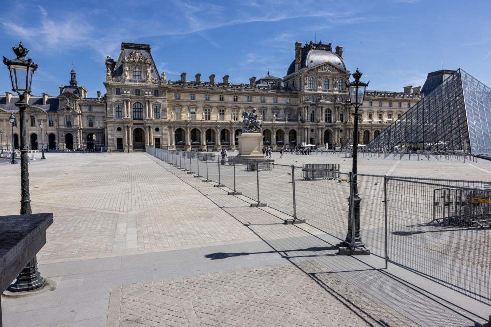 En images : Paris peaufine ses derniers préparatifs à deux jours de l'ouverture des JO 2024