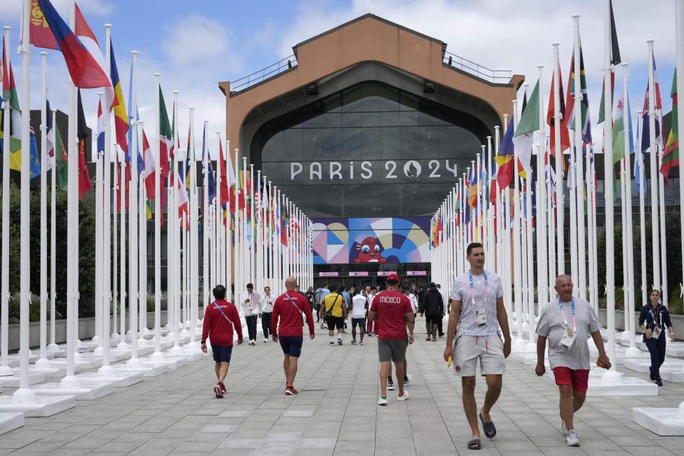 En images : Paris peaufine ses derniers préparatifs à deux jours de l'ouverture des JO 2024