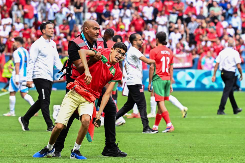 Paris 2024 : le Maroc s'impose en football contre l'Argentine au terme d'un match polémique