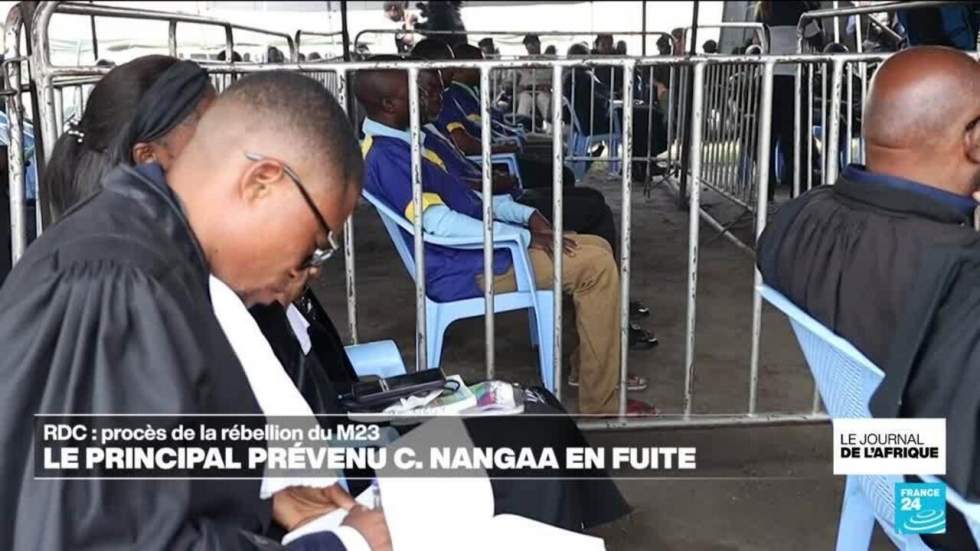 RDC : procès de la rébellion du M23, le principal prévenu en fuite