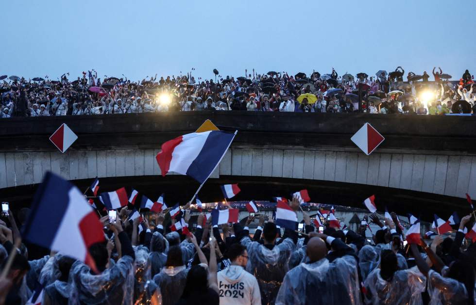 En images : les grands moments de la cérémonie d'ouverture des JO 2024 à Paris En images : les grands moments de la cérémonie d'ouverture des JO 2024 à Paris