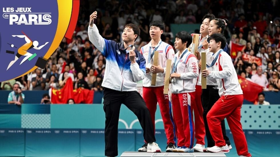 JO 2024 - tennis de table : un selfie entre athlètes sud et nord-coréens enflamme les réseaux