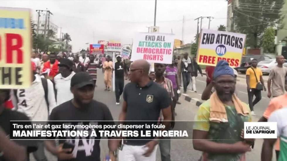 Nigeria : tirs en l'air pendant des manifestations contre la vie chère