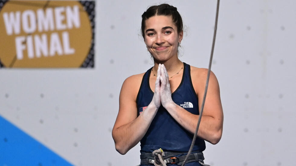 Escalade : Brooke Raboutou, la plus française des grimpeuses américaines Escalade : Brooke Raboutou, la plus française des grimpeuses américaines