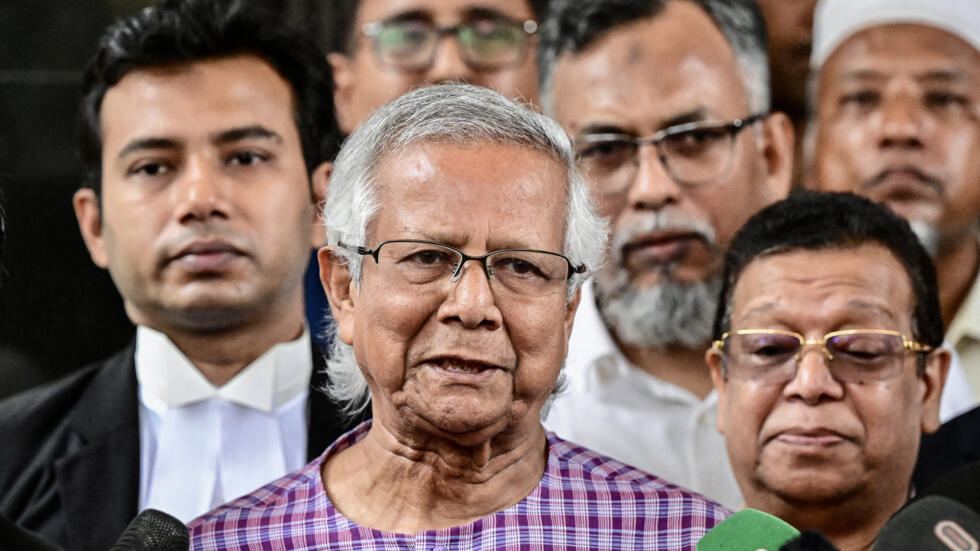 Bangladesh : "Nous sommes libérés de l'oppression", assure le Nobel de la paix Muhammad Yunus Bangladesh : "Nous sommes libérés de l'oppression", assure le Nobel de la paix Muhammad Yunus