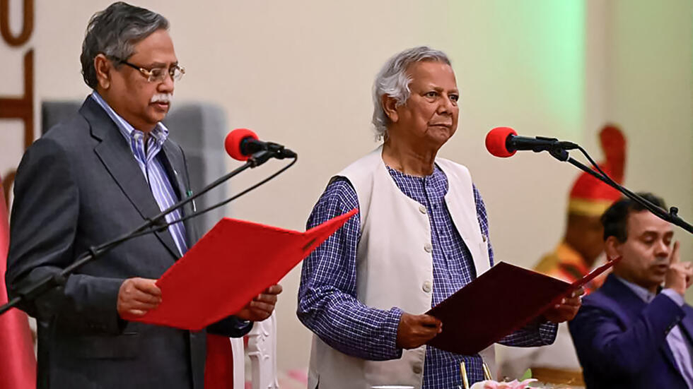 Au Bangladesh, Muhammad Yunus prête serment comme chef du gouvernement intérimaire