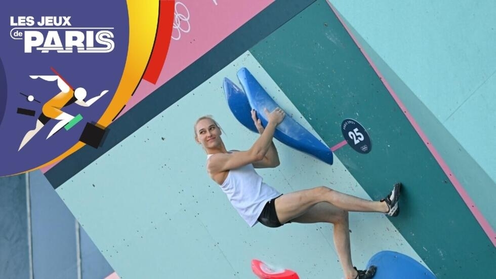 JO 2024 - Escalade : Janja Garnbret, seule sur le toit du Bourget JO 2024 - Escalade : Janja Garnbret, seule sur le toit du Bourget