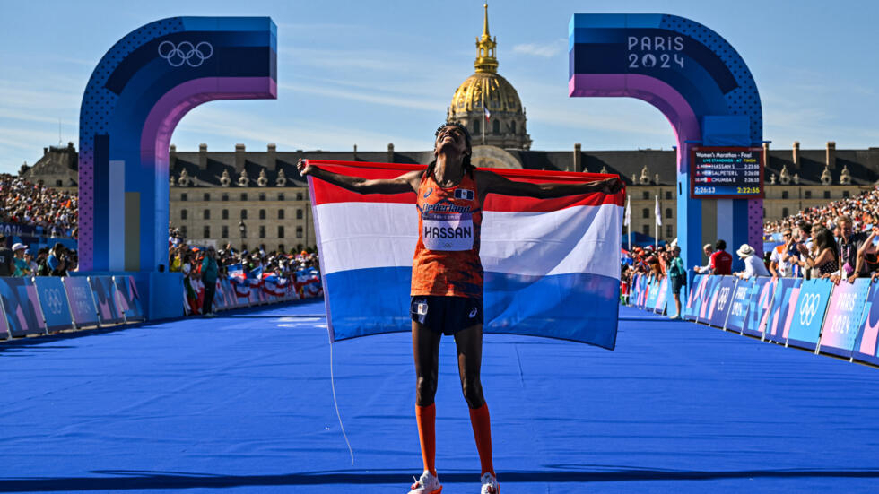 JO 2024 : après le bronze sur 5 000 et 10 000 m, la Néerlandaise Sifan Hassan en or sur le marathon