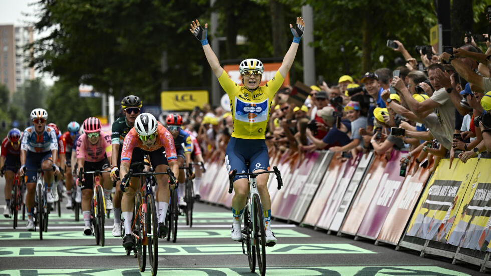 Tour de France Femmes : Charlotte Kool double la mise sur la courte 2e étape