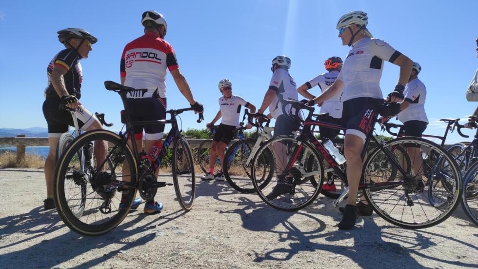 Dans le Var, une matinée tranquille avec les cyclotouristes de Bandol