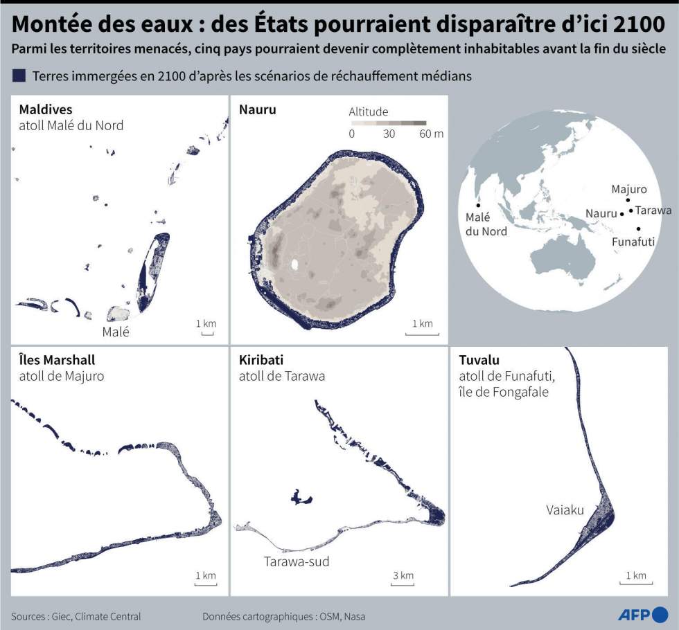 Climat : le chef de l'ONU lance un "SOS mondial" sur la montée des eaux dans le Pacifique