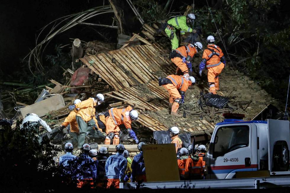 Le Japon en alerte maximale avant l'arrivée du typhon Shanshan