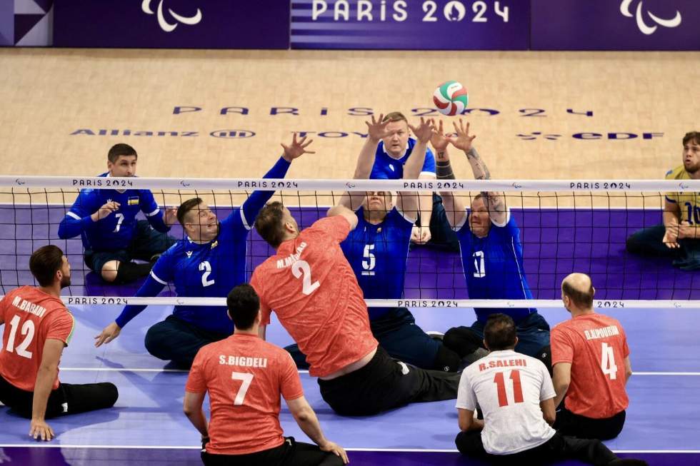 Jeux paralympiques : Morteza Mehrzad, le "géant" pilier du volley-ball assis iranien