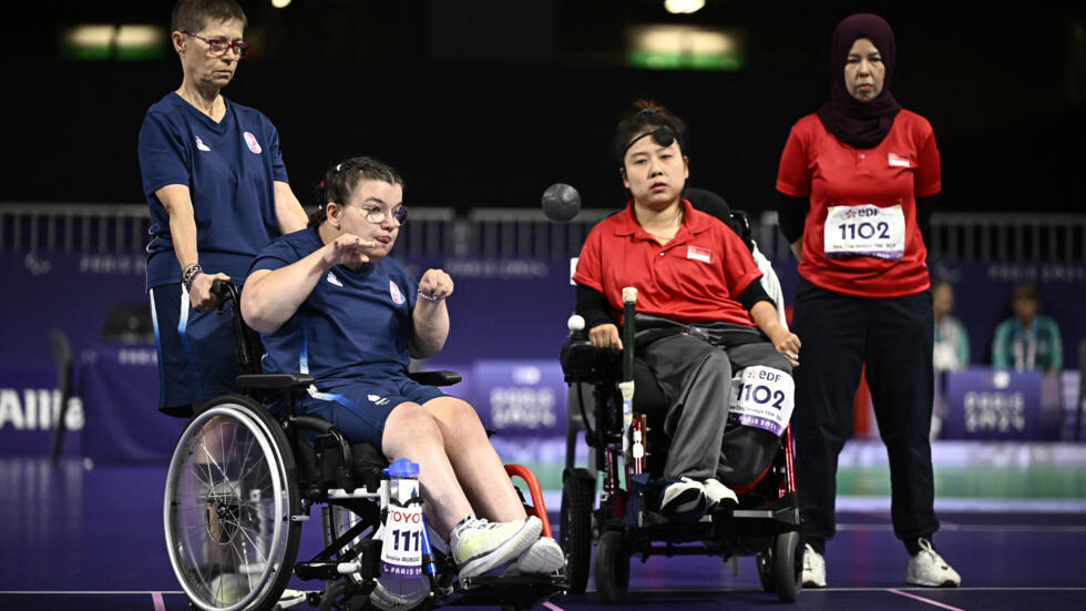 Jeux paralympiques : médaille d'or pour Aurélie Aubert en boccia