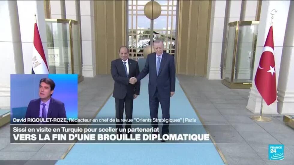 Entre Erdogan et Sissi, un réchauffement diplomatique après une décennie de brouille