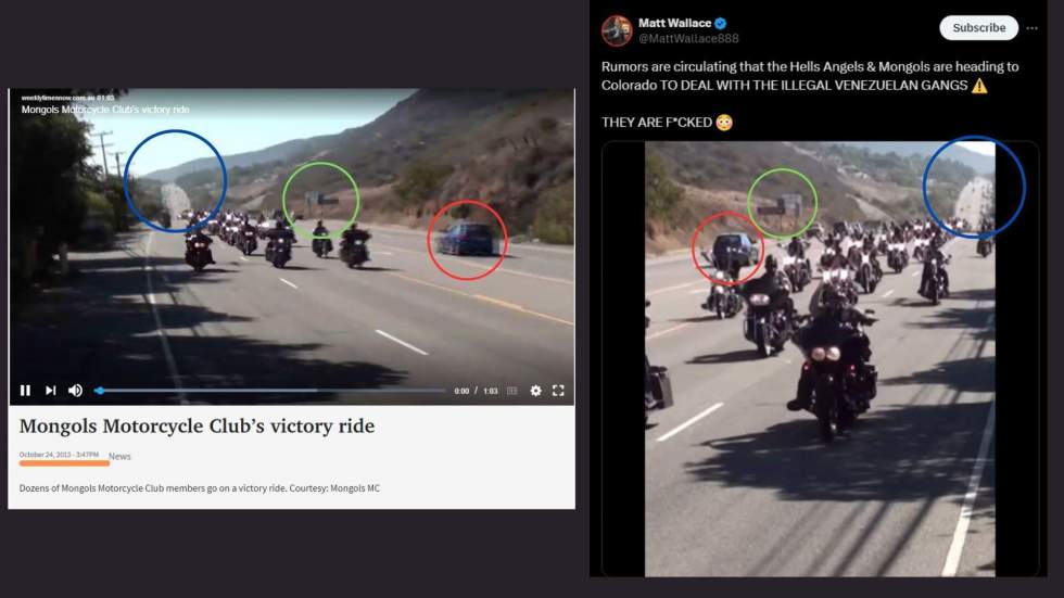 Non, les Hells Angels ne sont pas venus chasser des gangs vénézuéliens dans le Colorado