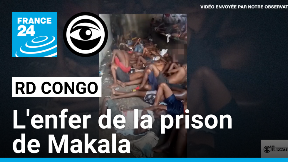 RD Congo : plongée en images dans l’horreur de la prison de Makala à Kinshasa