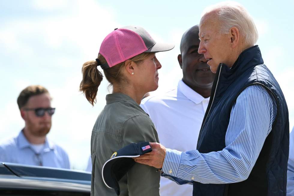 Ouragan Hélène : Biden et Harris en déplacement dans plusieurs Etats pour constater les dégâts