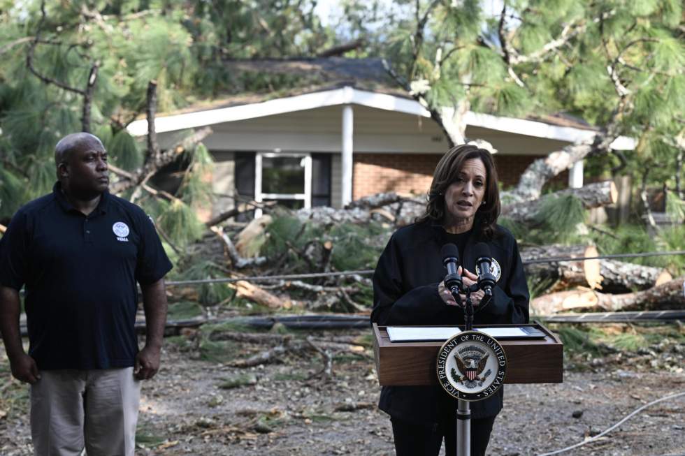 Ouragan Hélène : Biden et Harris en déplacement dans plusieurs Etats pour constater les dégâts