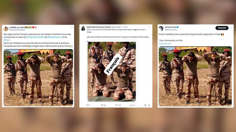 Des "légionnaires français" arrêtés au Tchad ? Ces photos montrent un entraînement militaire