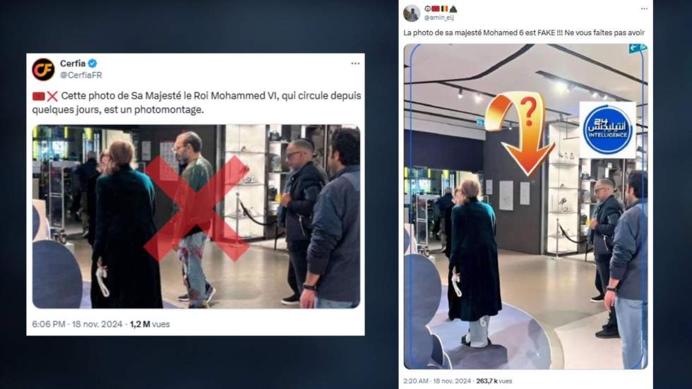 Accusations de photomontage : que sait-on de la photo de Mohammed VI à Paris ?