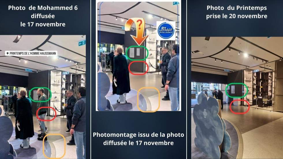 Accusations de photomontage : que sait-on de la photo de Mohammed VI à Paris ?