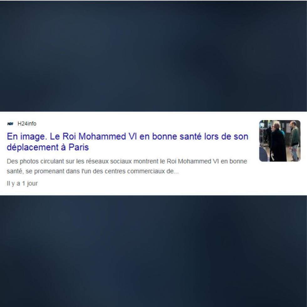 Accusations de photomontage : que sait-on de la photo de Mohammed VI à Paris ?