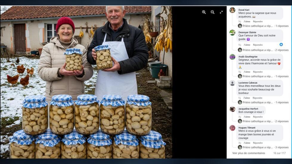 “Pièges à boomer”, ces images générées par IA visant à arnaquer les internautes âgés