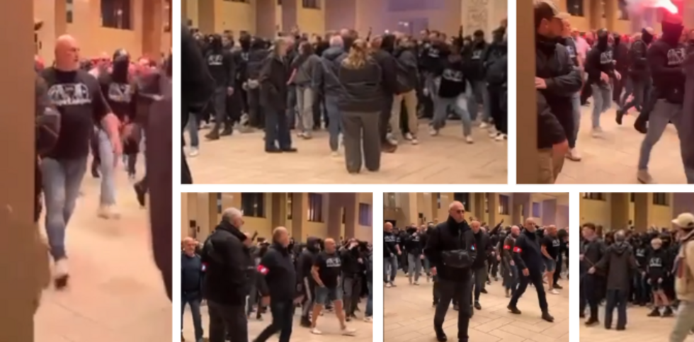 Belgique : Ce qu'on sait des violences de supporters d'extrême droite à Bruxelles Belgique : Ce qu'on sait des violences de supporters d'extrême droite à Bruxelles
