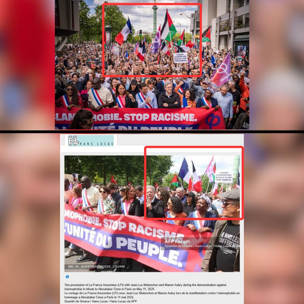 Pourquoi Jean-Luc Mélenchon est accusé à tort d'avoir publié une image générée par IA Pourquoi Jean-Luc Mélenchon est accusé à tort d'avoir publié une image générée par IA