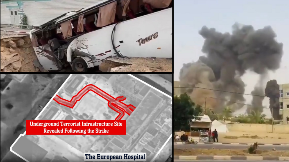 Hôpital européen de Gaza : que sait-on des images de "souterrains" publiées par l'armée israélienne ? Hôpital européen de Gaza : que sait-on des images de "souterrains" publiées par l'armée israélienne ?