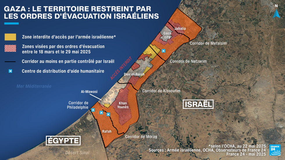 Distribution d'aide humanitaire du 1er juin à Rafah : retour sur une journée de chaos Distribution d'aide humanitaire du 1er juin à Rafah : retour sur une journée de chaos